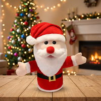 Juguetes Masticables para Perros de Navidad Personalizados de Alta Calidad, Ecológicos, de Algodón PP, con Sonido, de Felpa Corta, Unisex, para Uso en Interiores y Exteriores, Duración de 14 Años