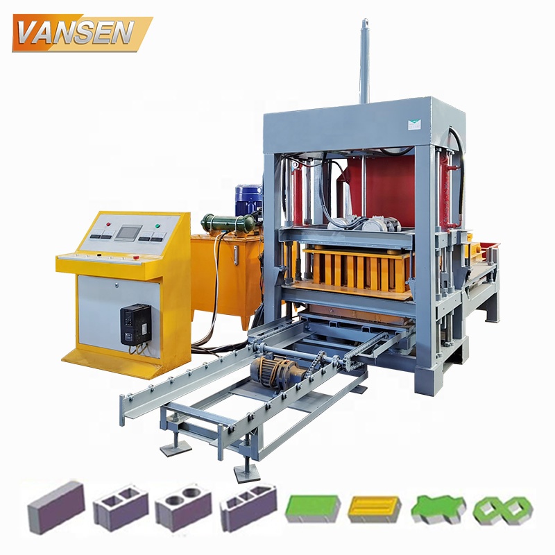 Полностью автоматический гидравлический пресс VSQ 4-15D, оборудование для производства цементного бетона