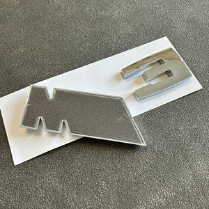 宝马M1 M2 M3 M4 M5 M6 M7 E46 E90 F30 G20 E36 E34 X6 G20 G30的防抱死制动系统汽车行李箱徽章后徽章<span class=keywords><strong>M</strong></span>贴纸 /// <span class=keywords><strong>M</strong></span> - Product Image 2