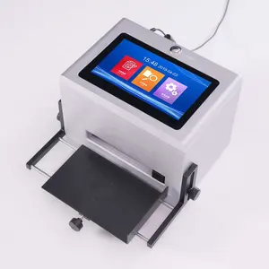 Hand Desktop Dot Matrix Exp Chargen nummer halbautomat ische Inkjet Batch Verfalls datum Codier maschine