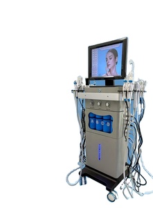 Nouvel équipement de soin de la peau multifonctionnel 18 en 1, hydrodermabrasion, hydra-dermabrasion, oxygénation faciale à bulles de CO2, massage - Product Image 6