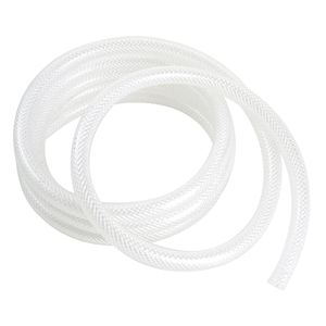 Manguera de Silicona Transparente de Grado Alimenticio, Tubo de Silicona Reforzado con Trenzado de 4-8 mm para Vacío y Leche - Product Image 3
