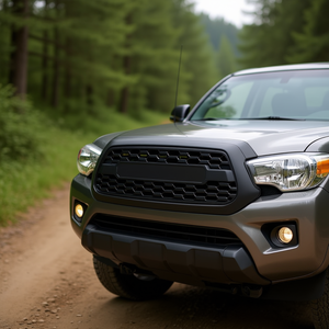 Grille de pare-chocs avant Toyota Tacoma Trd, noir, ABS, style sport, accessoire extérieur pour modèles 2001-2004 - Product Image 2