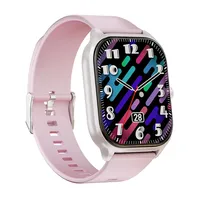 Montre connectée Y16 avec modes multisports, tracker d'activité 2,01 pouces, appels Bluetooth, étanche, compatible avec l'application Da Fit pour hommes et femmes