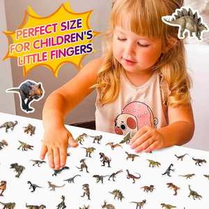 Waterproof Vinyl Dino Water Bottle Scrapbook Laptop Skateboard Computer 50pcs Jurassic Dinosaur Stickers - Product Image 5