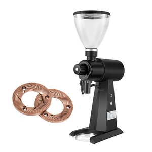 98mm Titanium <strong>Espresso</strong> Industrial Electric Coffee Bean Grinder Cafe Machine For <strong>Espresso</strong> Turkish Pour-over Coffee Fix EK