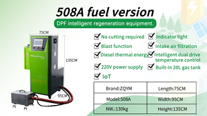 Nettoyeur de <span class=keywords><strong>filtre</strong></span> <span class=keywords><strong>à</strong></span> particules <span class=keywords><strong>diesel</strong></span> ZQYM-508A pour camions/véhicules lourds - Équipement de régénération SCR DOC DPF - Product Image 3