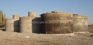 Hiệu Suất Cao Nhà Máy Khí Sinh Học 10m3 Khuôn Bê Tông Bio Digester Tank Để Bán - Product Image 5