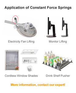 OEM/ODM High quality Stainless Steel Constant Force Spring for Cordless <b>Window</b> <b>Shades</b> - Product Image 3