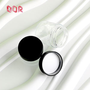 Bocaux en verre transparents ronds de qualité supérieure pour aliments, avec couvercles noirs, 1 oz, 2 oz, 3 oz, 4 oz, 5 oz, 6 oz - Product Image 2