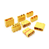 Connecteurs Amass XT60(2+4) Série 2 broches + 4 broches 35A à courant élevé XT60PW(2+4) XT60W(2+4) Connecteurs de batterie étanches IP65
