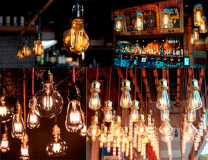 G80 G95 G125 Ретро Эдисон лампочка E27 декоративные лампы накаливания - Product Image 5