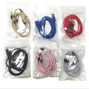 5A 3 trong 1 bện nhanh sạ<span class=keywords><strong>c</strong></span> <span class=keywords><strong>c</strong></span>áp dữ liệu cho Iphone Micro <span class=keywords><strong>USB</strong></span> để <span class=keywords><strong>C</strong></span> Loại <span class=keywords><strong>C</strong></span>áp dữ liệu - Product Image 2