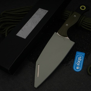 Couteau à lame fixe Tredknix Axis BM4010, acier CPM 154, pointe de lance, manche en Micarta, épaisseur 0,3 mm, pour camping, avec étui, qualité industrielle, DIY, OEM - Product Image 5