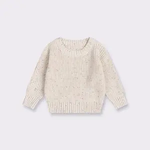 2023 multicolor Little dot Winter Sweater Baby Cotton Knitted Sweater Kids Casual Children Sweater For Newborn