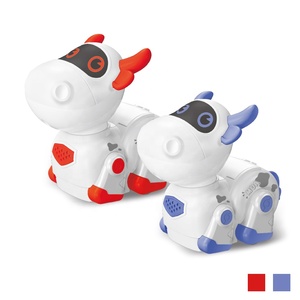 Robot <span class=keywords><strong>de</strong></span> juguete inteligente para niños, con autodetección, línea <span class=keywords><strong>de</strong></span> rotación, seguidor, Robot <span class=keywords><strong>de</strong></span> juguete <span class=keywords><strong>de</strong></span> vaca <span class=keywords><strong>de</strong></span> dibujos animados, tecnología <span class=keywords><strong>de</strong></span> Robots, educativo - Product Image 4