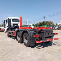 Nouveau, crochet élévateur avec compacteur à ordures, conteneur 20-25 m3, bras de traction, élévateur hydraulique, conteneur, camion à ordures