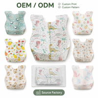 Bavoirs jetables pour bébés OEM/ODM avec poche alimentaire, emballés individuellement, conception de logo personnalisée disponible, fabriqués en Chine, prix usine
