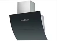 Hotte de cuisine OEM 90cm, aspiration latérale de l'hôtel, grand écran tactile ventilé, acier inoxydable, classe d'efficacité énergétique automatique