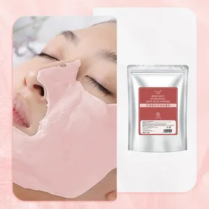 Korean Skin Care Beauty SPA Can Peel Rose Soft Mask Powder Pink Organic Rose Moisturizing Jelly Mask