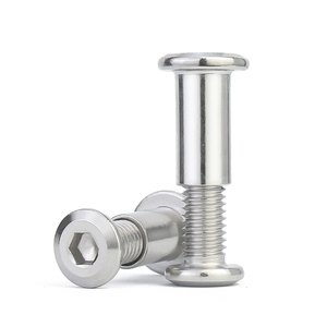 A2 A4 M2-M12 acier au carbone meubles connecteur boulons et <span class=keywords><strong>écrou</strong></span>s borgnes <span class=keywords><strong>tête</strong></span> plate clé <span class=keywords><strong>Allen</strong></span> système métrique Chicago vis - Product Image 6