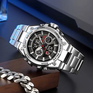 SKMEI 2416 <span class=keywords><strong>Montre</strong></span> de Sport Multifonctionnelle pour Hommes, Étanche 5 ATM, Analogique et LED Numérique, Vente en Gros - Product Image 5