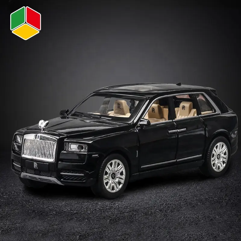 QS Toy Exquisitely Manufactured Diecast Scale SUV Alloy Car Model Toys Vehicle Diecast Model Car 1/24 For Sale