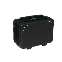 MARKSMAN-Bolsa de maquillaje de gran capacidad, 14 pulgadas, Maleta de Transporte, logotipo personalizado