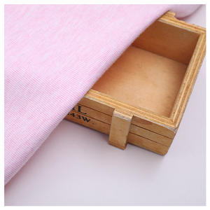 Tela de Punto Interlock Elástica de Alta Calidad de Fábrica 2025, 95% Algodón, 5% Elastano, Peso Medio 260 GSM para Prendas, Camisas y Bolsos - Product Image 5