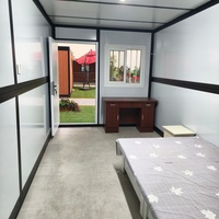 Casa Contenedor Plegable en Oferta, Suministro Directo de Fábrica, Vivienda Prefabricada Portátil y Plegable para Alojamiento en Obras de Construcción
