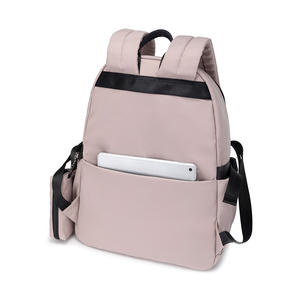 Mochila con estampado para <span class=keywords><strong>mujer</strong></span>, morral para ordenador portátil, resistente al agua, con <span class=keywords><strong>mango</strong></span> suave, para viajes al aire libre - Product Image 6