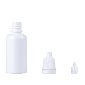 White Plastic Eye Drop Bottle 5ml 10ml 15ml 20ml 30ml PE Material For General Packaging - Product Image 1