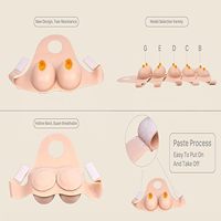 Prothèses mammaires en silicone d'été, faux seins en silicone bonnet B-G pour travestis, drag queens et cosplay