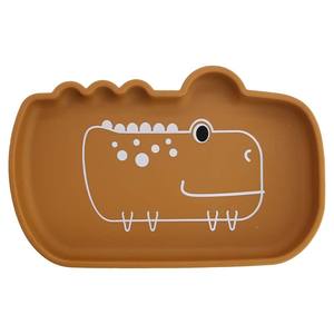 <span class=keywords><strong>Vaisselle</strong></span> personnalisée pour enfants Assiette à manger en silicone sans BPA pour bébé Assiette en silicone pour enfants sans danger pour les aliments - Product Image 6