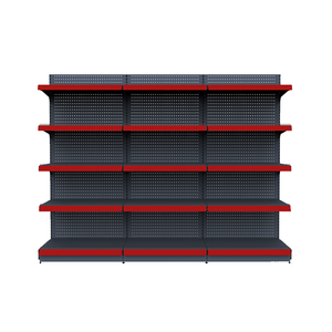 Étagère de supermarché en métal noire personnalisable Gui Chang pour magasin d'alimentation, présentoir de vente au détail, <span class=keywords><strong>rayonnage</strong></span> en acier - Product Image 3