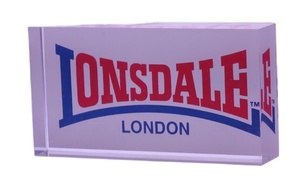 Bloc acrylique personnalisé avec impression de logo |   Enseigne de vitrine transparente pour la présentation de produits en magasin - Product Image 2