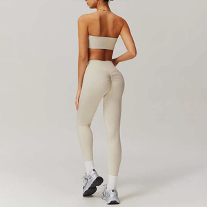Conjuntos de Pantalones de Yoga con Logotipo Personalizado, Ropa Deportiva para Mujer, Conjuntos de Gimnasio y Fitness para Mujer - Product Image 3