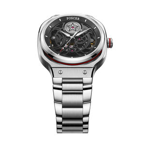 Reloj automático mecánico de acero inoxidable para Hombre de marca superior Diseño deportivo de lujo con esfera hueca Relojes Hombre - Product Image 4