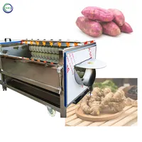 فرشاة نوع آلة غسيل الخضروات الفاكهة و تنظيف الخضروات و آلة تقشير فرشاة البطاطس تنظيف آلة