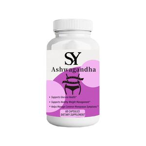 OEM ODM Ashwagandha Capsules Ideal for Male and Female Fat Burning and <strong>Menopause</strong> Support Capsule Healthy Care <strong>Supplement</strong> - Product Image 1