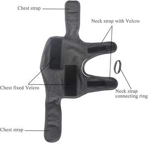 Rompi Penenang Anjing OEM, Baju Penenang yang Dapat Disesuaikan, Mantel Hewan Peliharaan untuk Mengatasi Kecemasan Akibat Kembang Api, Guntur, dan Pemisahan, Rompi Penenang untuk Mengatasi Kecemasan Anjing - Product Image 4