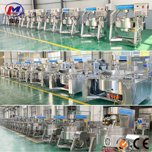 Olla Industrial Automática <span class=keywords><strong>de</strong></span> Calentamiento a Gas, <span class=keywords><strong>de</strong></span> Bronce y Cobre, Antiadherente, <span class=keywords><strong>para</strong></span> Caramelos, con Mezclador y Agitador - Product Image 6