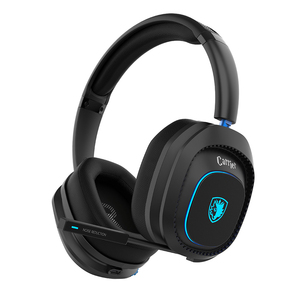 Cuffie Gaming Wireless Ergonomiche <span class=keywords><strong>SADES</strong></span> con Driver Dinamico, Microfono Rimovibile, Riduzione Rumore AI e Luci Dinamiche a Effetto Respirazione - Product Image 1