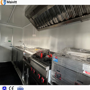 Carrello ristorante Mobile completamente attrezzato camion commerciale Fast Food Mobile Catering rimorchio con cucina completa - Product Image 5