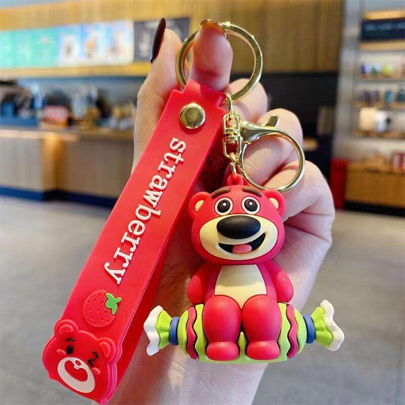 Ours aux fraises-bonbons