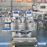 Nouvelle machine à encruster automatique haute vitesse Yunquan pour maamoul et bonbons, 220V, capacité de 20 à 120 pièces/minute
