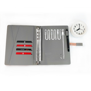 <span class=keywords><strong>Agenda</strong></span> Inteligente de Cuero Lork 2026 con Banco de Energía de 8000mAh y Memoria USB - Encuadernación en Espiral - Logotipo Personalizado - <span class=keywords><strong>Agenda</strong></span> Ejecutiva A5 - Product Image 3