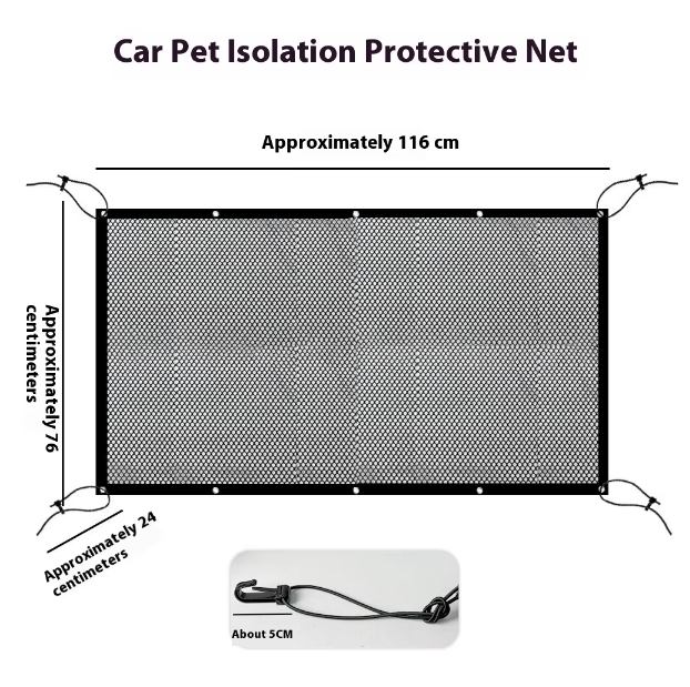 Filet protecteur d'isolement d'animal familier de voiture