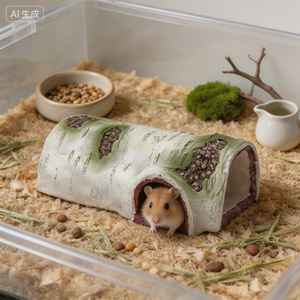 Abri pour reptiles en bois de bouleau, simulation de trous d'arbre en résine, pour lézards, geckos, décoration d'aquarium et aménagement paysager - Product Image 3