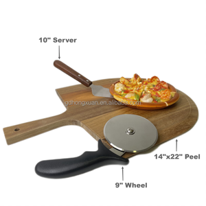 Cortadores de <span class=keywords><strong>pizza</strong></span> con cuchillo de paleta Mango de PP Cortador Rocker Blade Rueda Queso <span class=keywords><strong>Pala</strong></span> Cortador Rodillo de plástico en forma de sector - Product Image 5